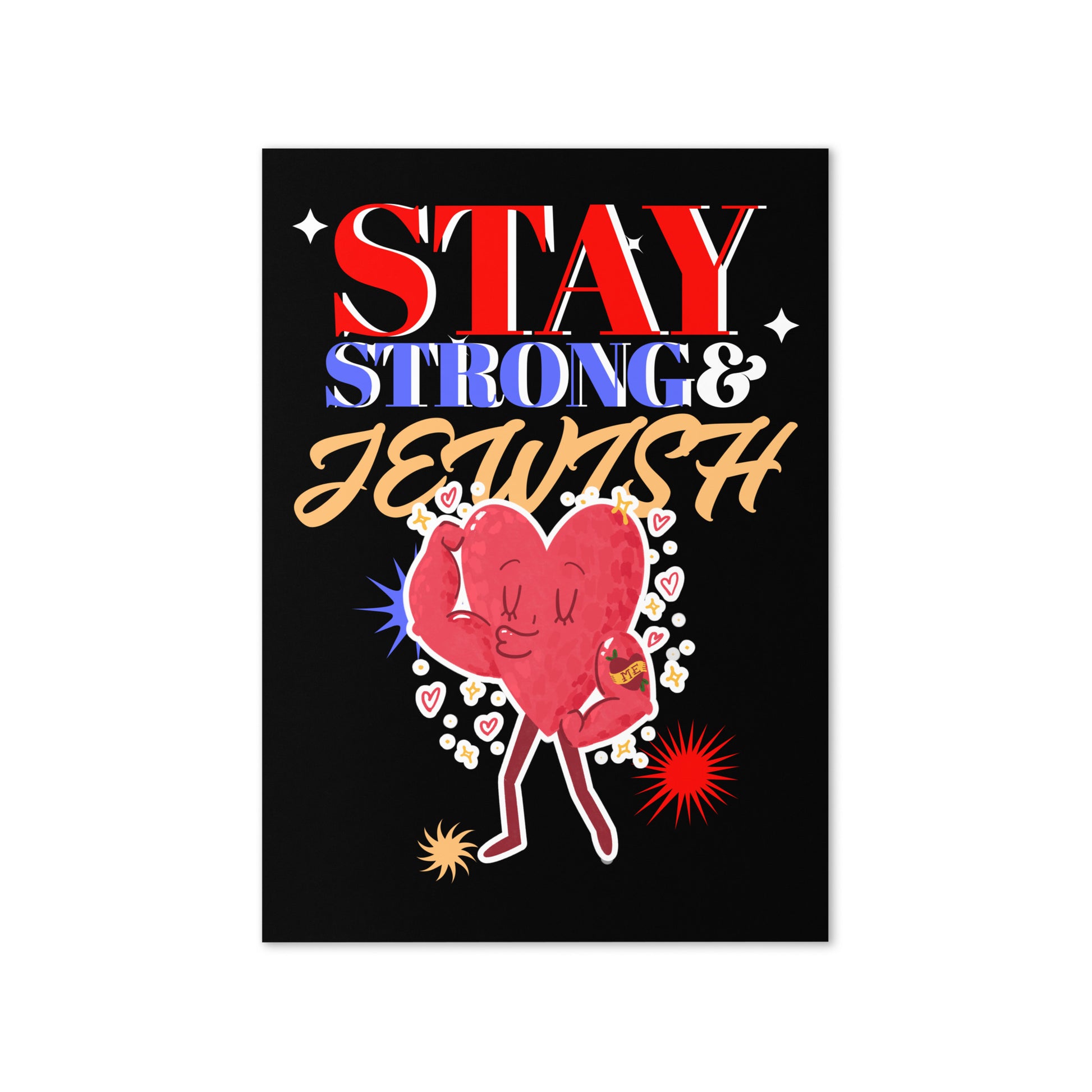 Strong & Jewish | Greeting Card