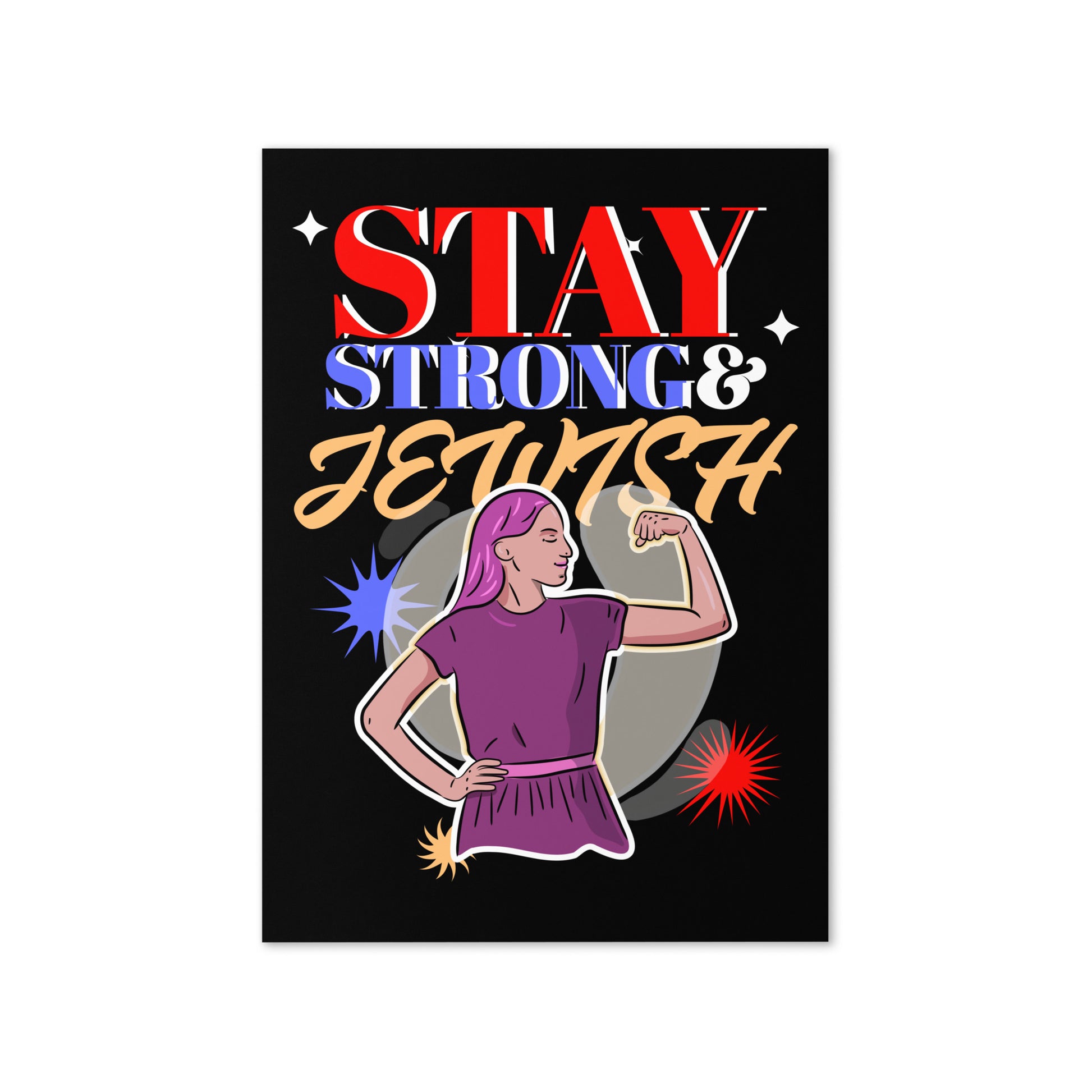 Strong & Jewish | Greeting Card
