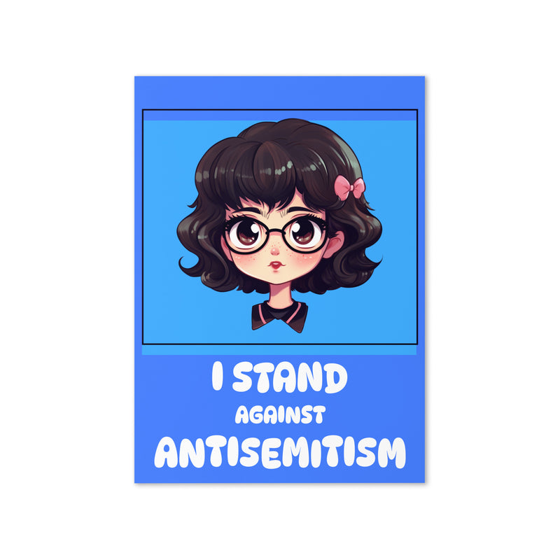 I Stand Against Antisemitism | Greeting Card