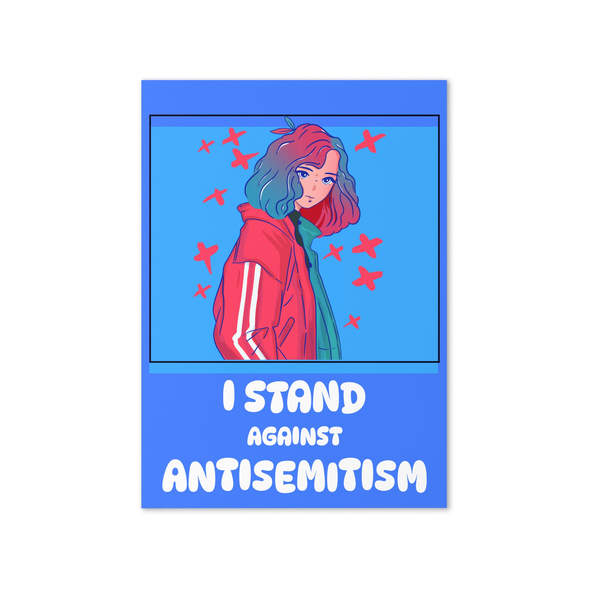 I Stand Against Antisemitism | Greeting Card