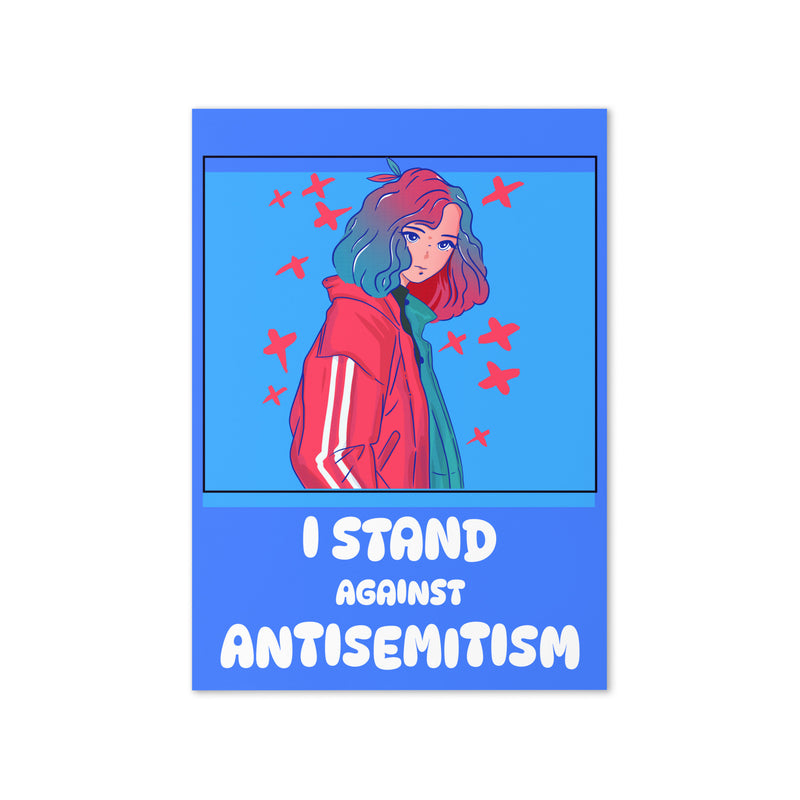I Stand Against Antisemitism | Greeting Card