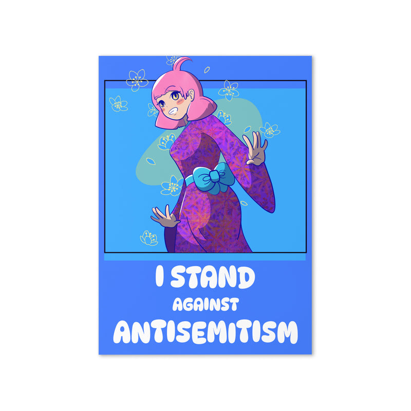 I Stand Against Antisemitism | Greeting Card