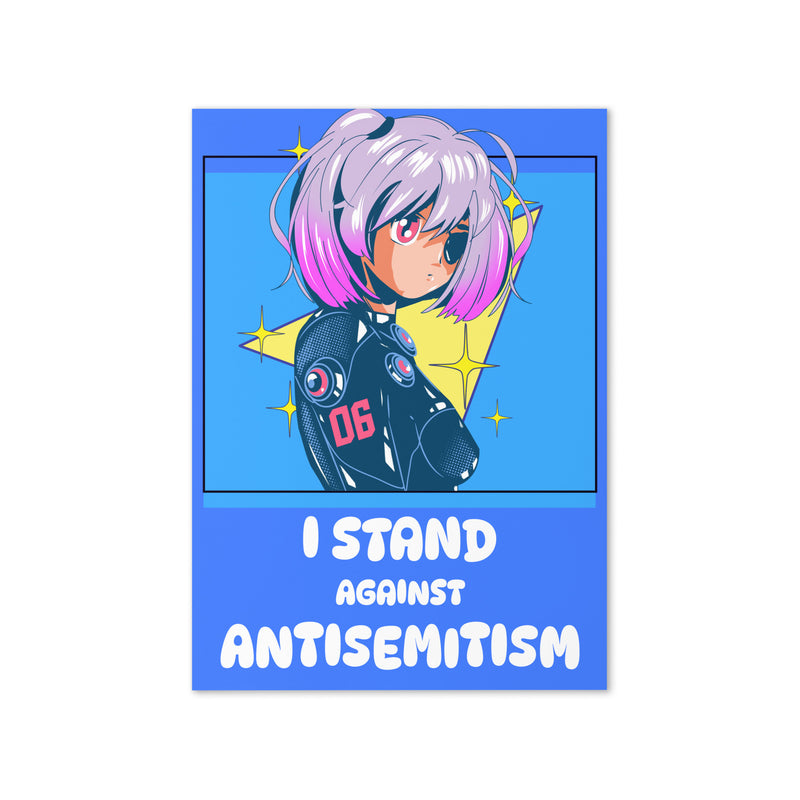I Stand Against Antisemitism | Greeting Card
