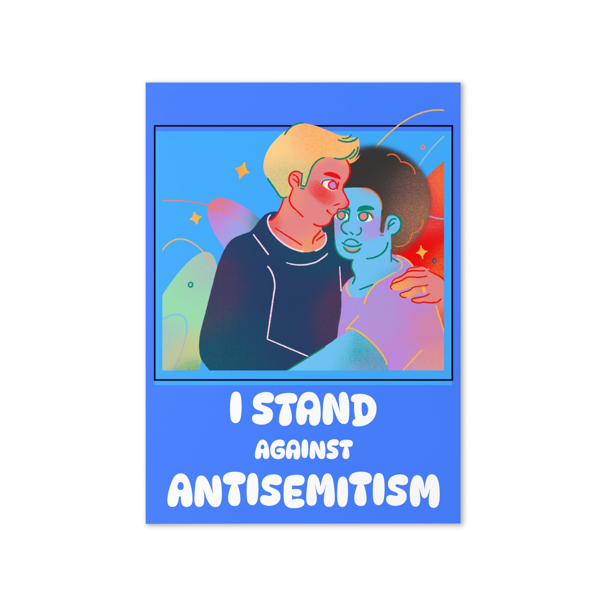 I Stand Against Antisemitism | Greeting Card