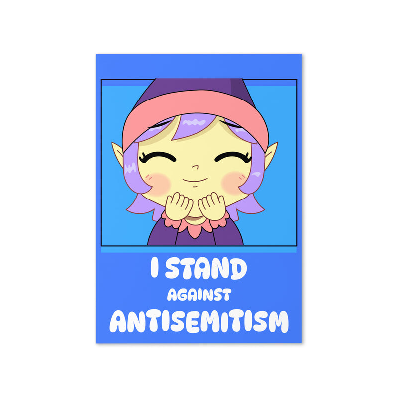 I Stand Against Antisemitism | Greeting Card