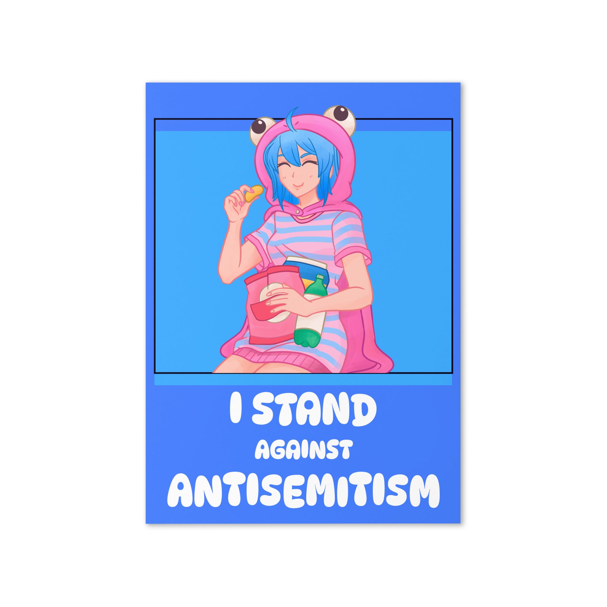 I Stand Against Antisemitism | Greeting Card