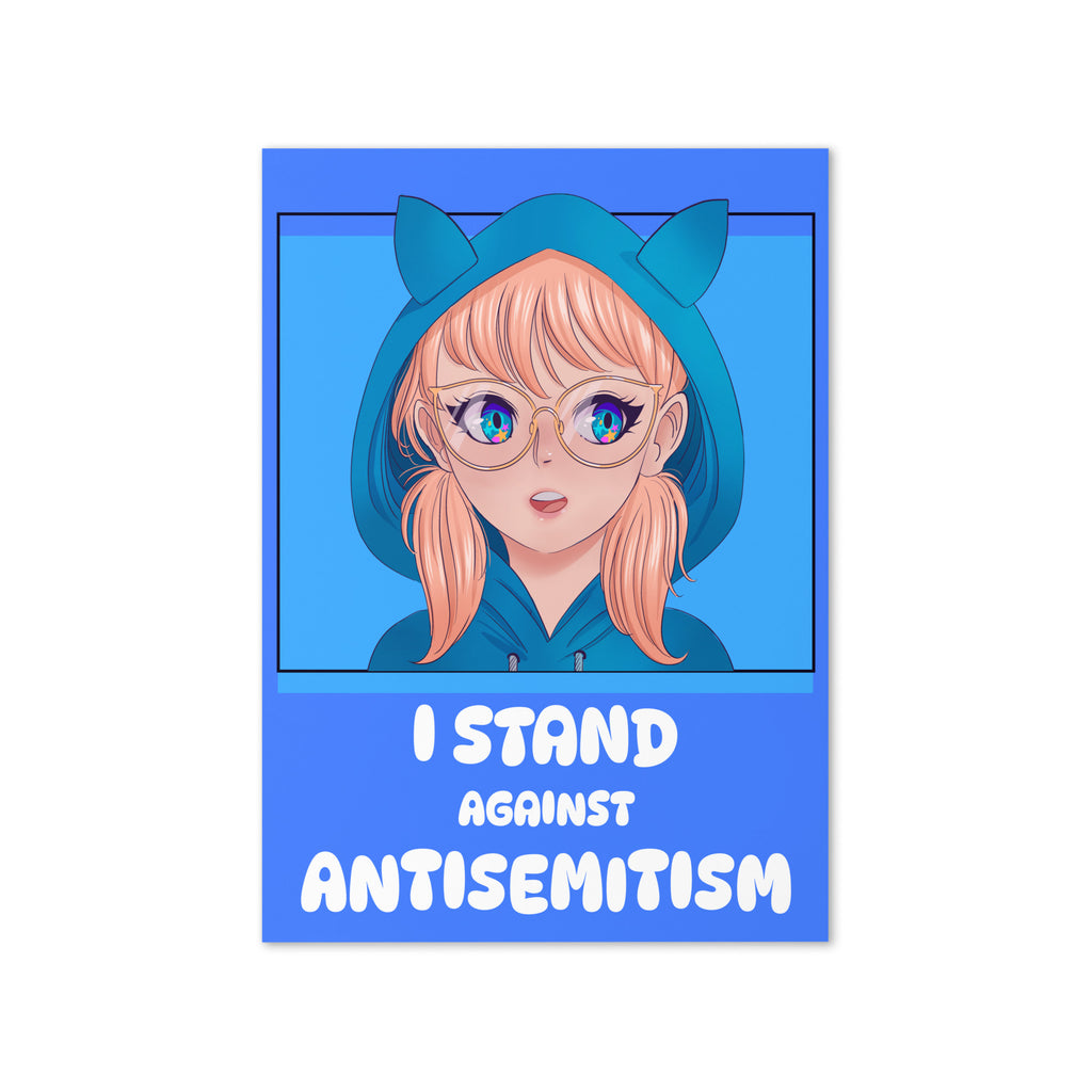 I Stand Against Antisemitism | Greeting Card