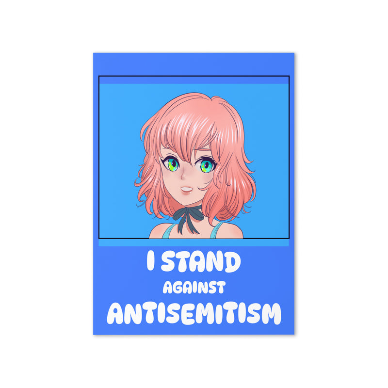 I Stand Against Antisemitism | Greeting Card