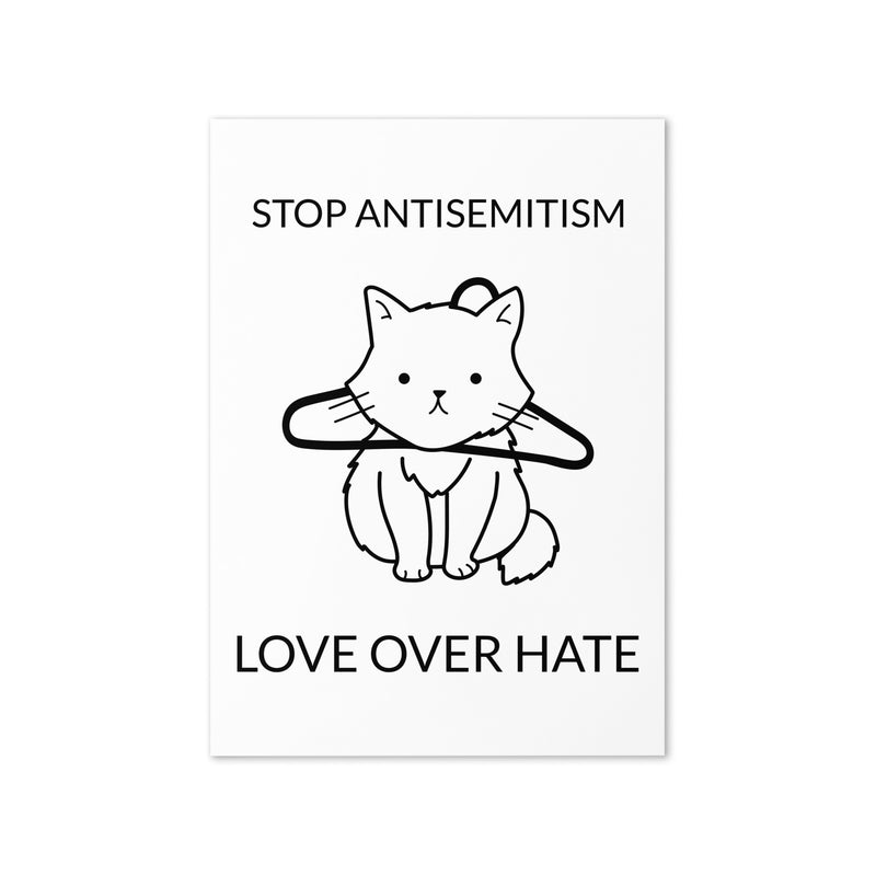 Sweet Cats | Antisemitism | Greeting Card