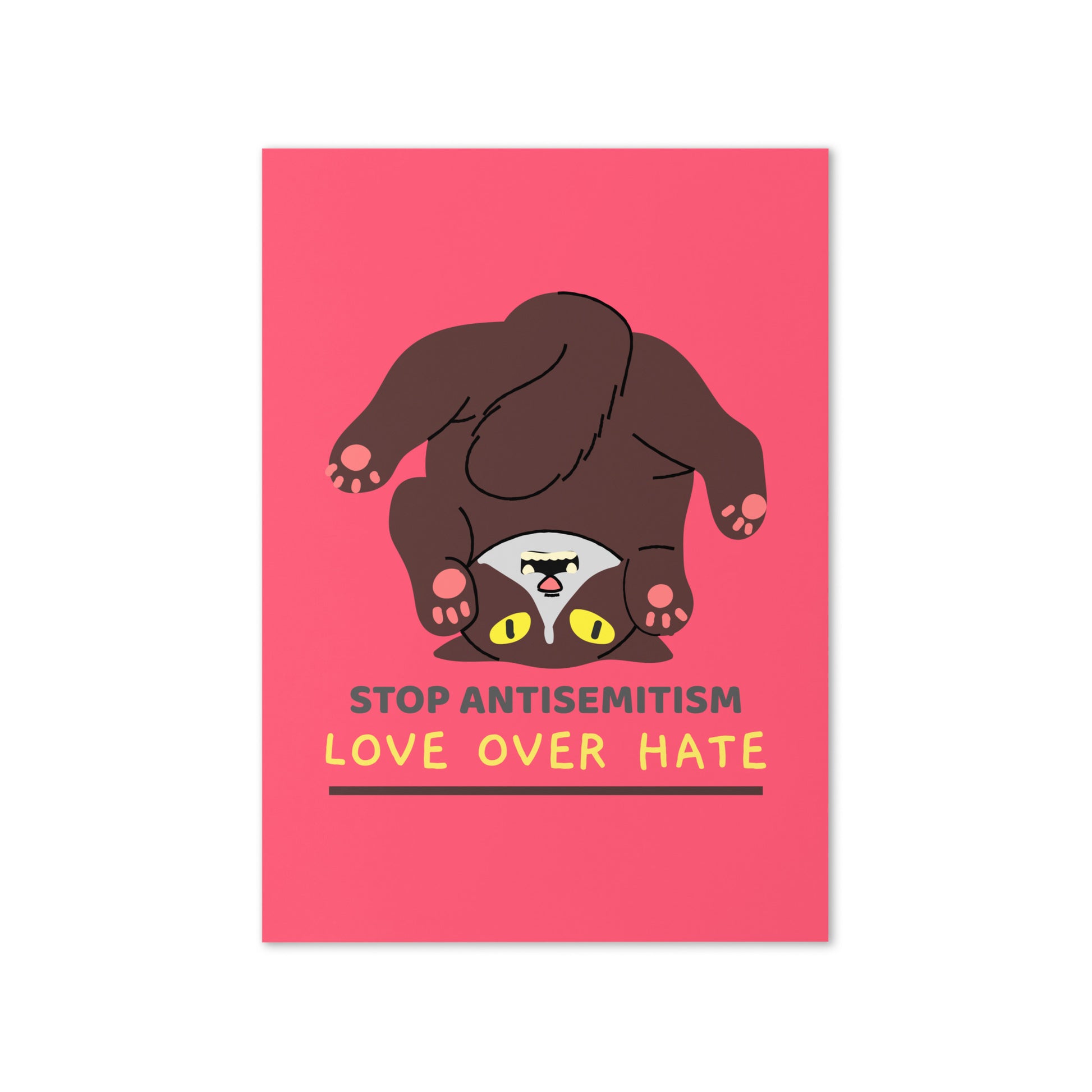 Sweet Cats | Antisemitism | Greeting Card