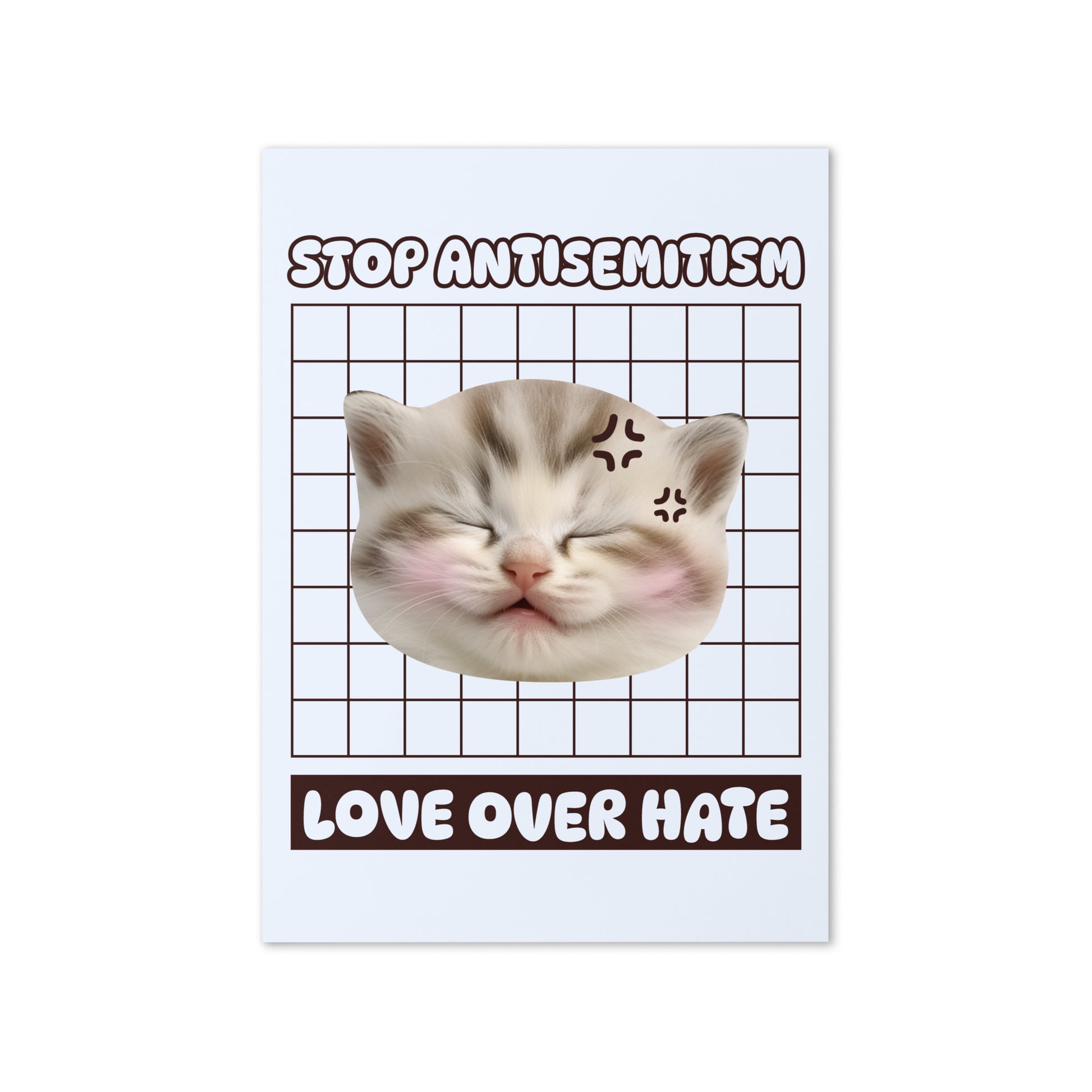 Sweet Cats | Antisemitism | Greeting Card
