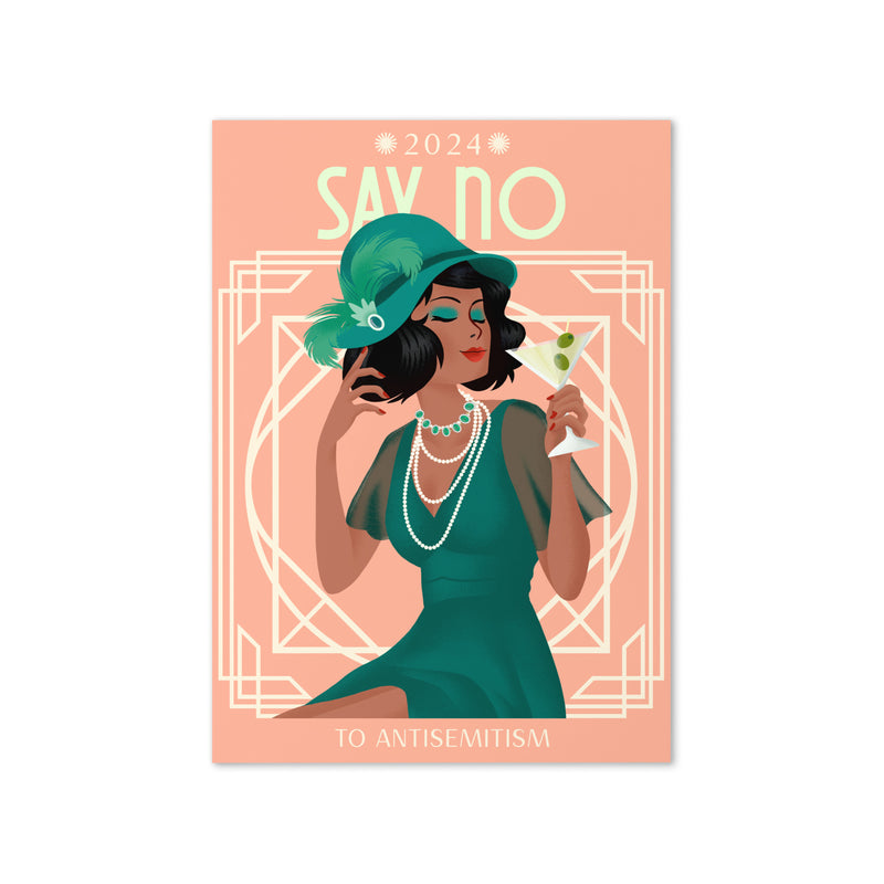 Art Deco Love Story | Greeting Card