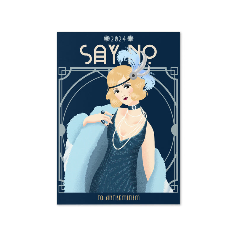 Art Deco Love Story | Greeting Card