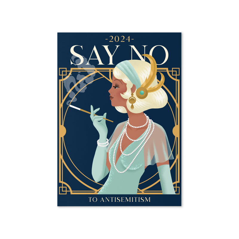 Art Deco Love Story | Greeting Card