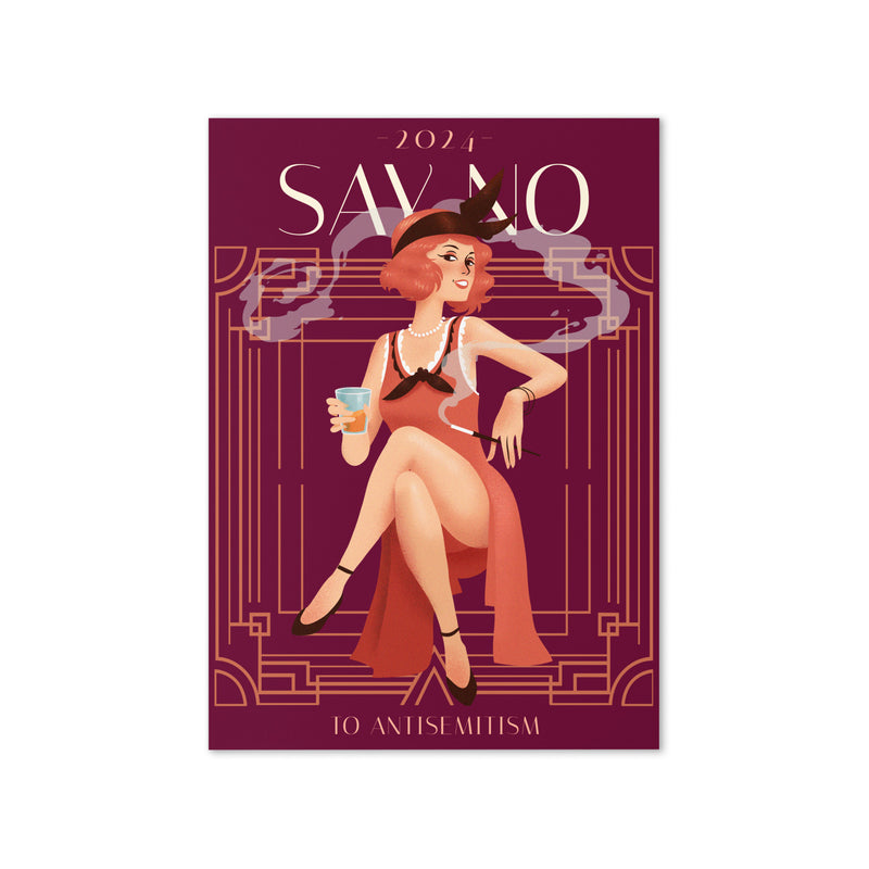 Art Deco Love Story | Greeting Card