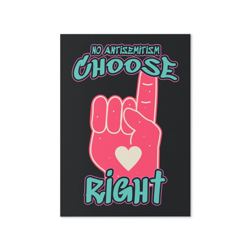 Choose Right | Antisemitism | Greeting Card