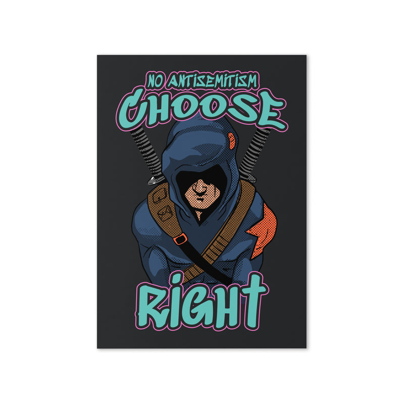 Choose Right | Antisemitism | Greeting Card