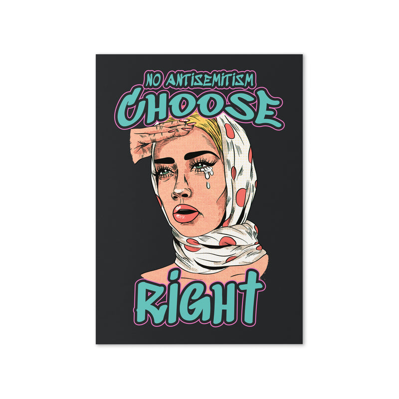 Choose Right | Antisemitism | Greeting Card