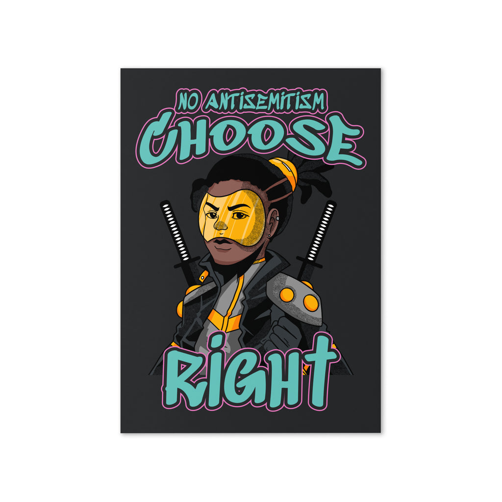 Choose Right | Antisemitism | Greeting Card