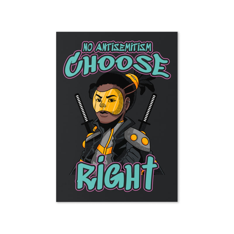Choose Right | Antisemitism | Greeting Card