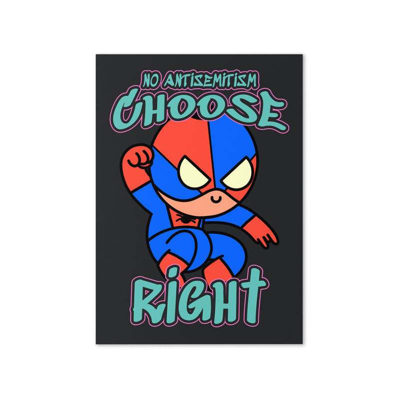 Choose Right | Antisemitism | Greeting Card