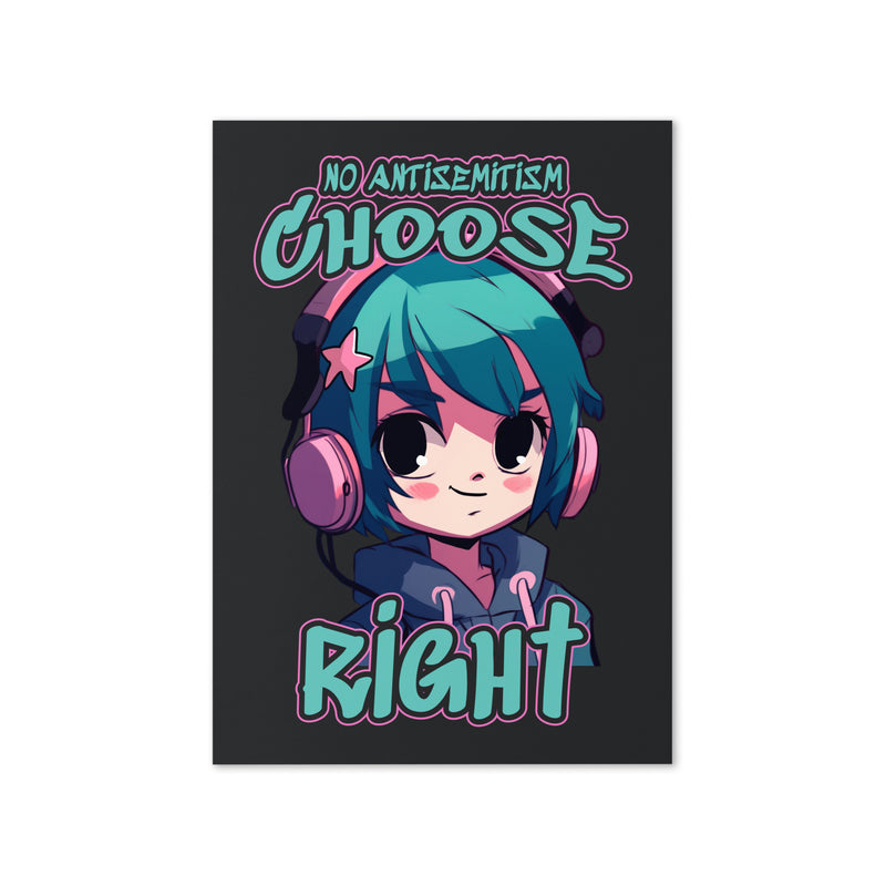 Choose Right | Antisemitism | Greeting Card