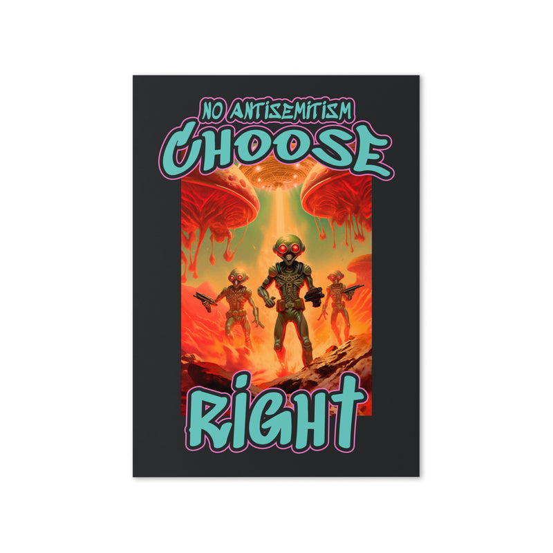 Choose Right | Antisemitism | Greeting Card