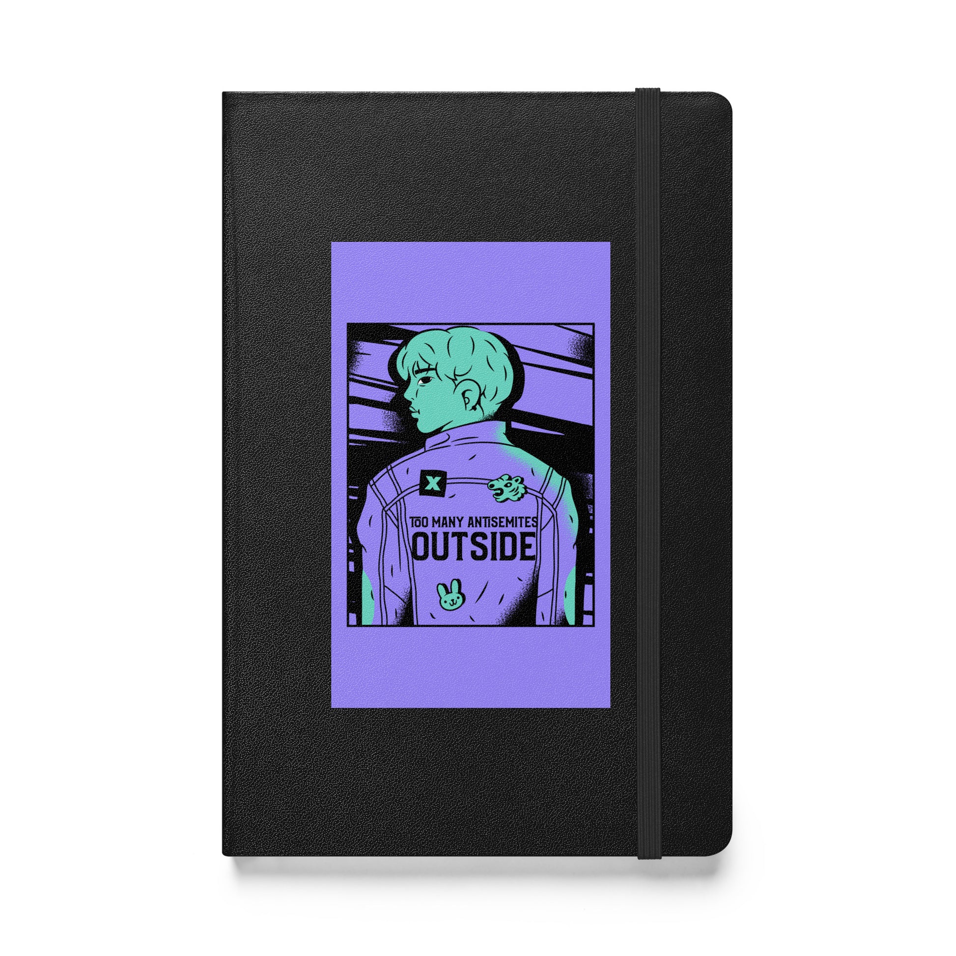 Too Many Antisemites Outside | Hardcover Notebook