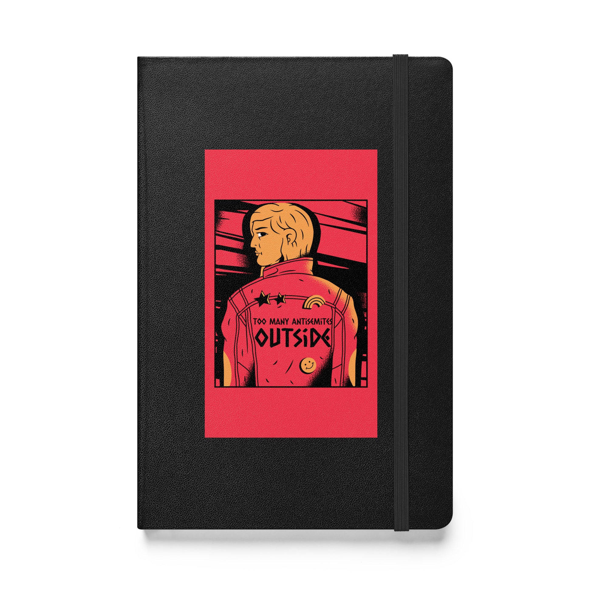 Too Many Antisemites Outside | Hardcover Notebook Jouparty