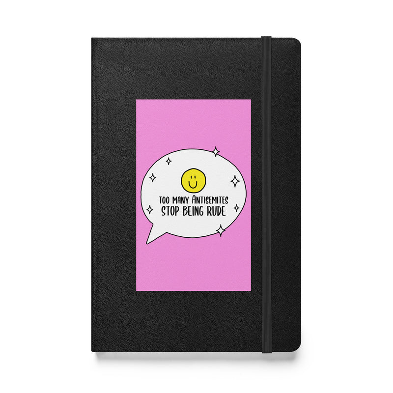 Too Many Antisemites Outside | Hardcover Notebook