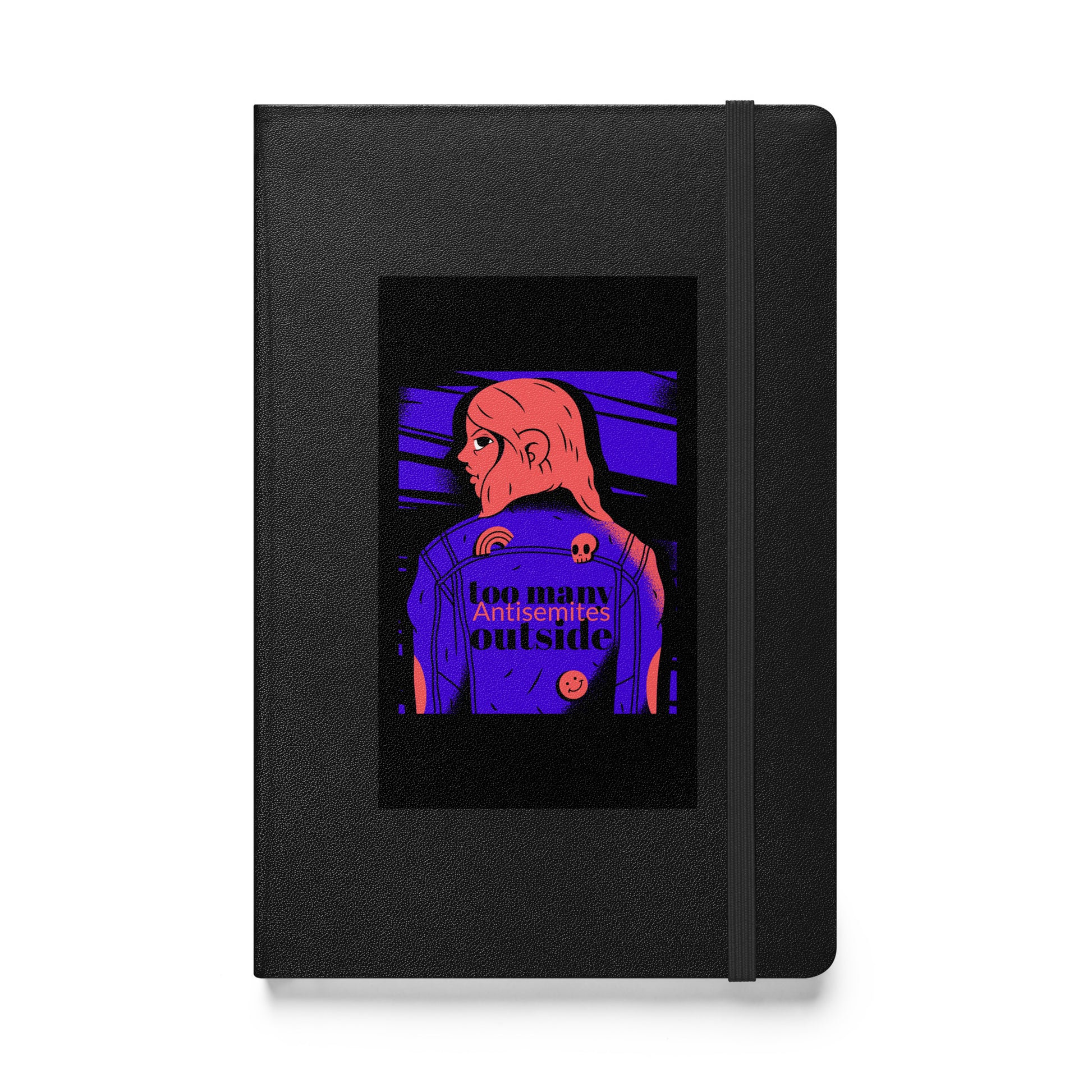Too Many Antisemites Outside | Hardcover Notebook Jouparty