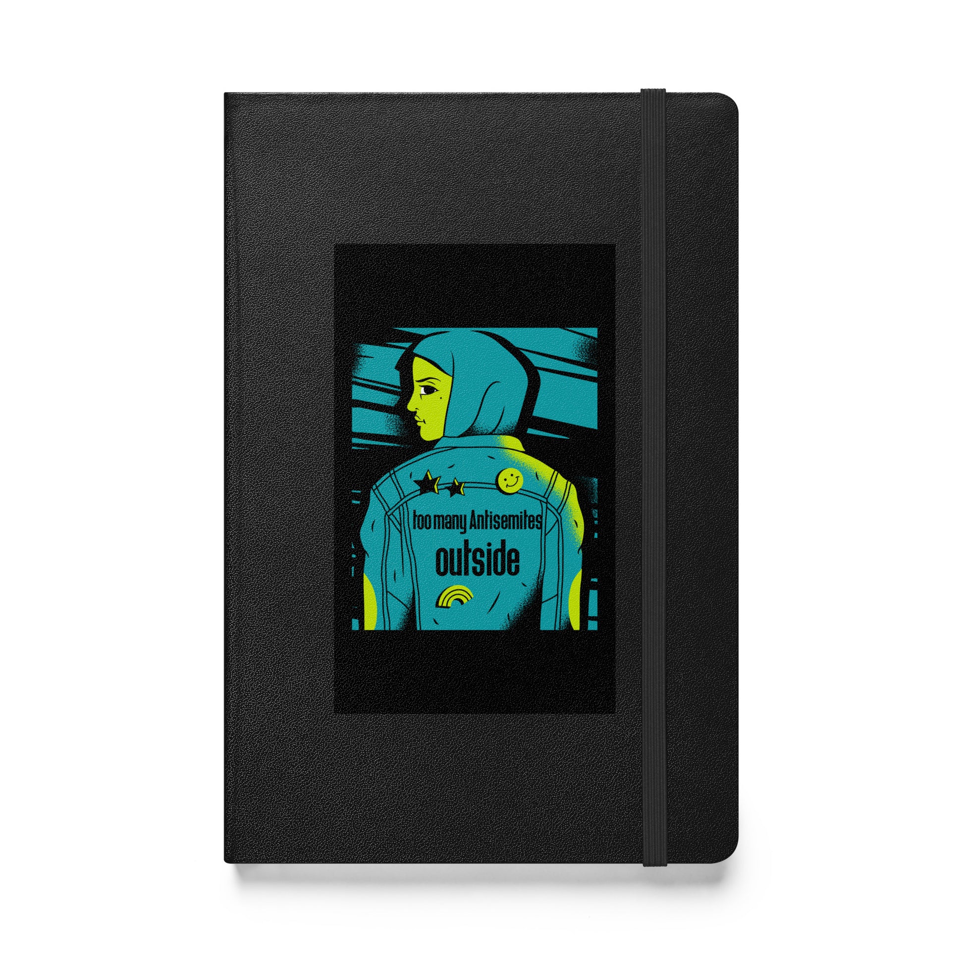 Too Many Antisemites Outside | Hardcover Notebook Jouparty