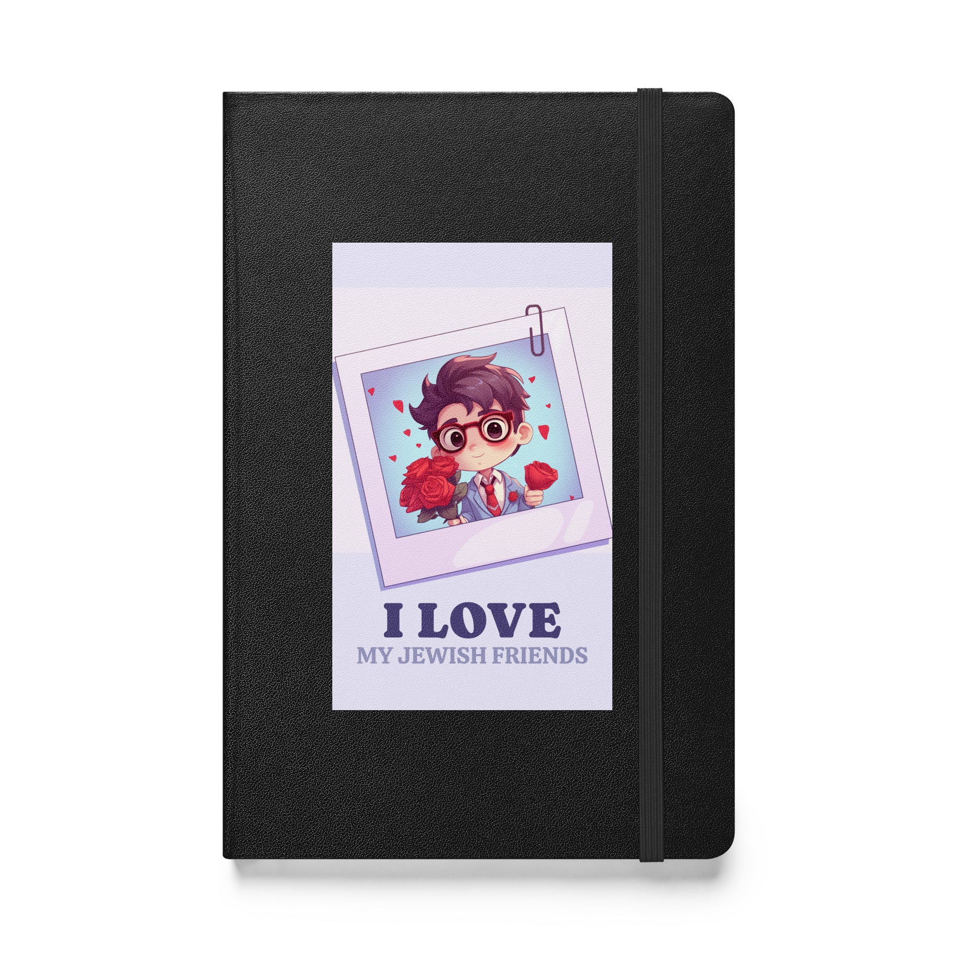 I Love My Jewish Friends | Pink Edition | Hardcover Notebook Jouparty