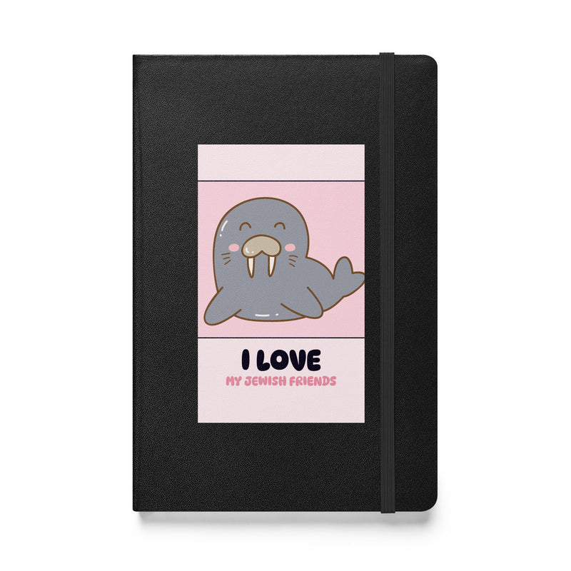 I Love My Jewish Friends | Pink Edition | Hardcover Notebook