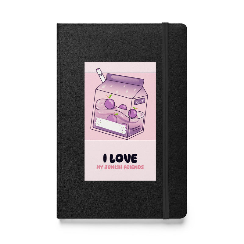 I Love My Jewish Friends | Pink Edition | Hardcover Notebook
