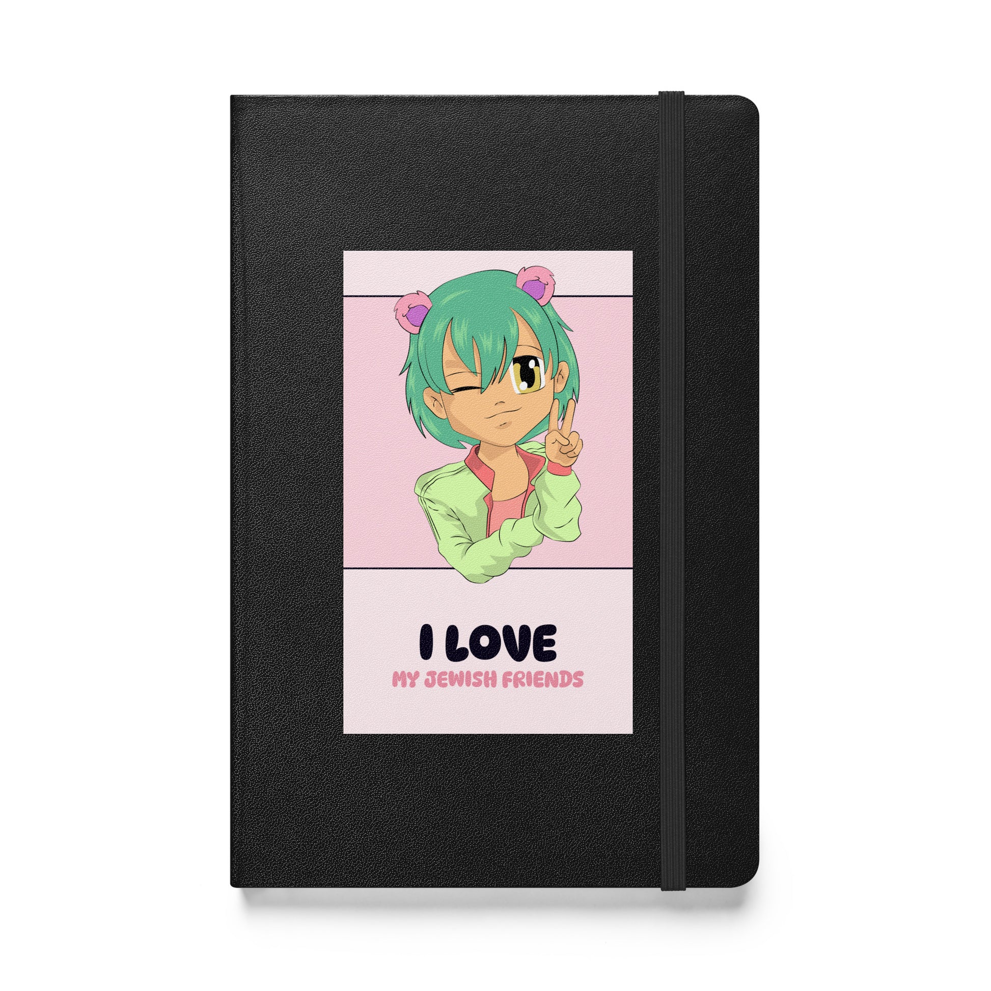 I Love My Jewish Friends | Pink Edition | Hardcover Notebook