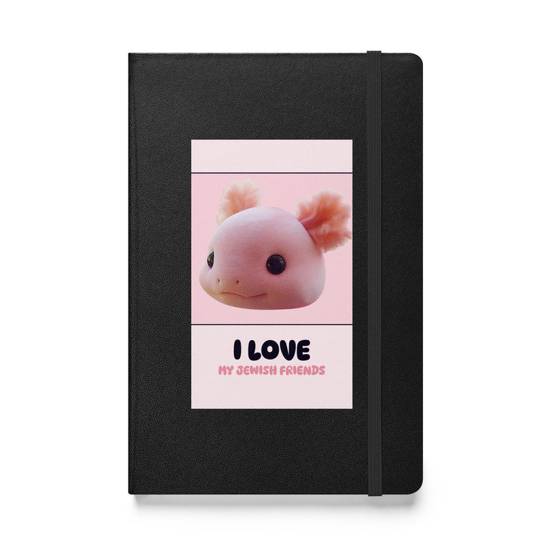 I Love My Jewish Friends | Pink Edition | Hardcover Notebook