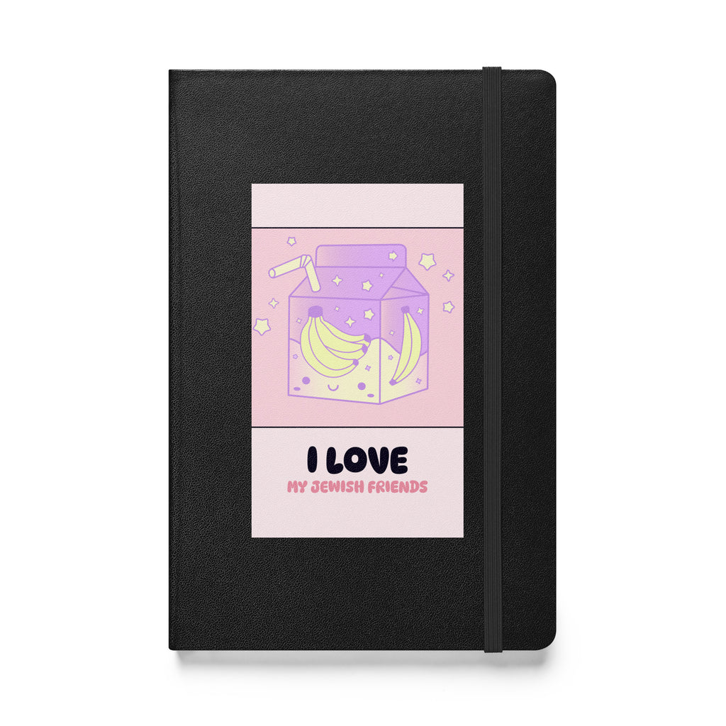 I Love My Jewish Friends | Pink Edition | Hardcover Notebook