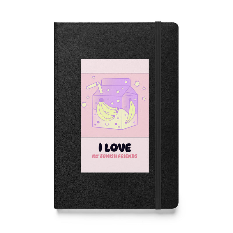I Love My Jewish Friends | Pink Edition | Hardcover Notebook