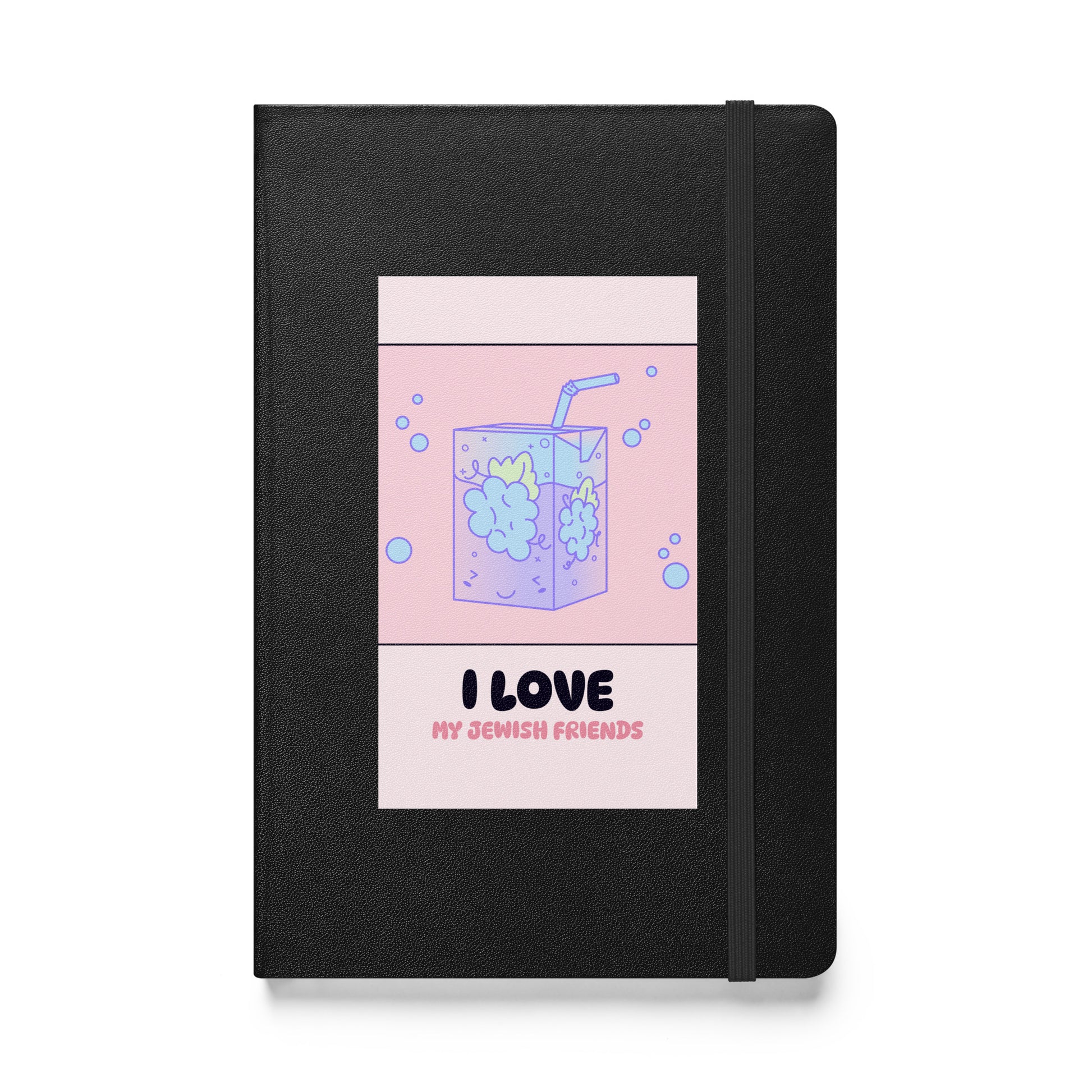 I Love My Jewish Friends | Pink Edition | Hardcover Notebook Jouparty