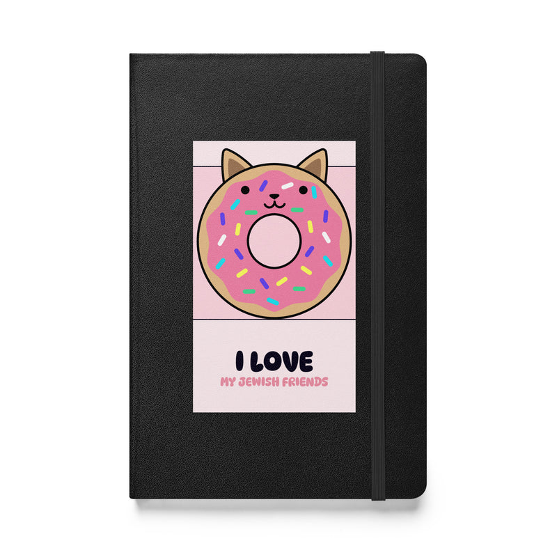 I Love My Jewish Friends | Pink Edition | Hardcover Notebook