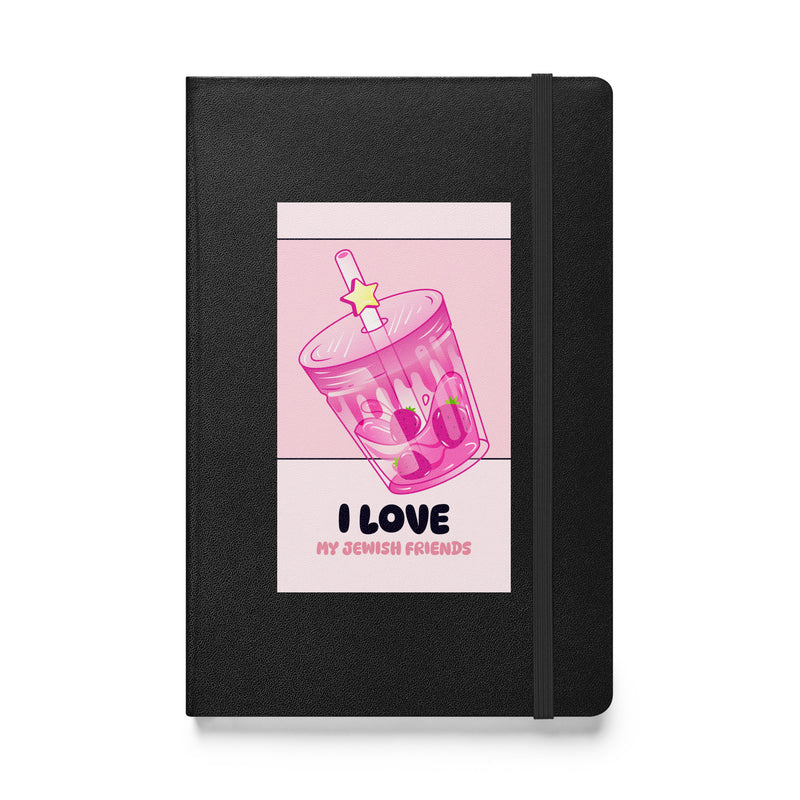 I Love My Jewish Friends | Pink Edition | Hardcover Notebook