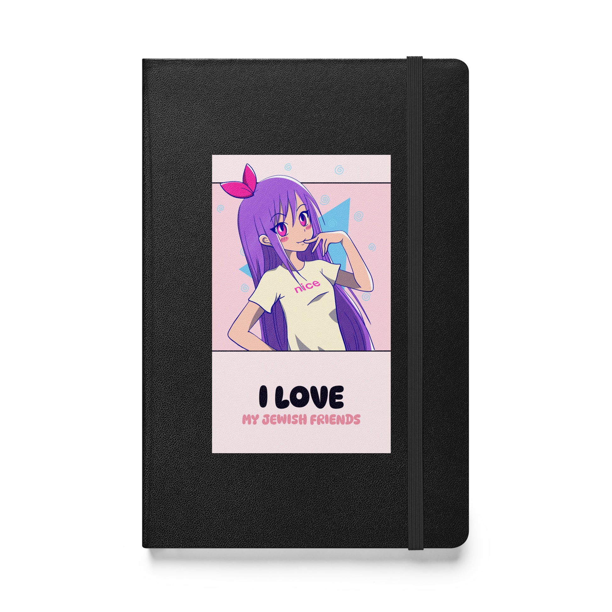 I Love My Jewish Friends | Pink Edition | Hardcover Notebook Jouparty