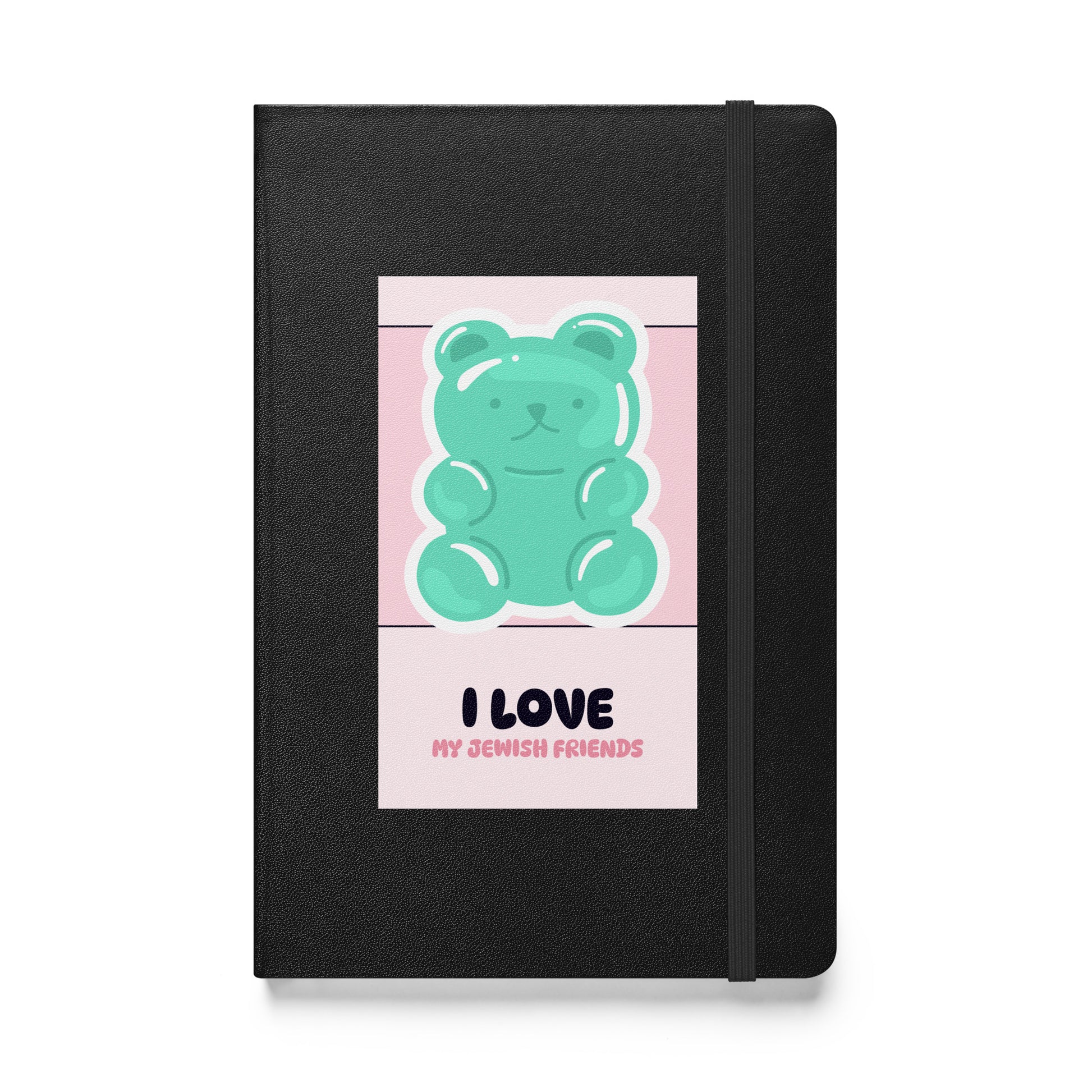 I Love My Jewish Friends | Pink Edition | Hardcover Notebook Jouparty