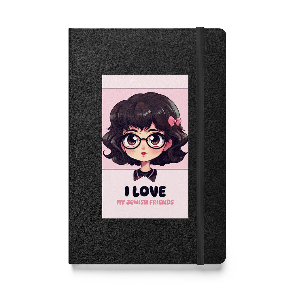 I Love My Jewish Friends | Pink Edition | Hardcover Notebook