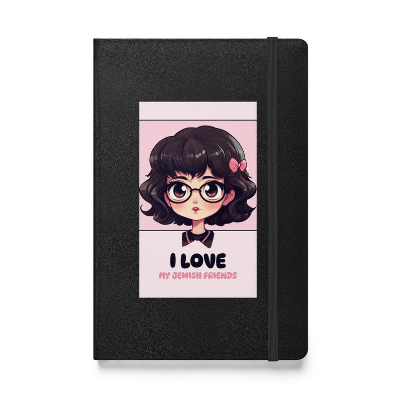 I Love My Jewish Friends | Pink Edition | Hardcover Notebook