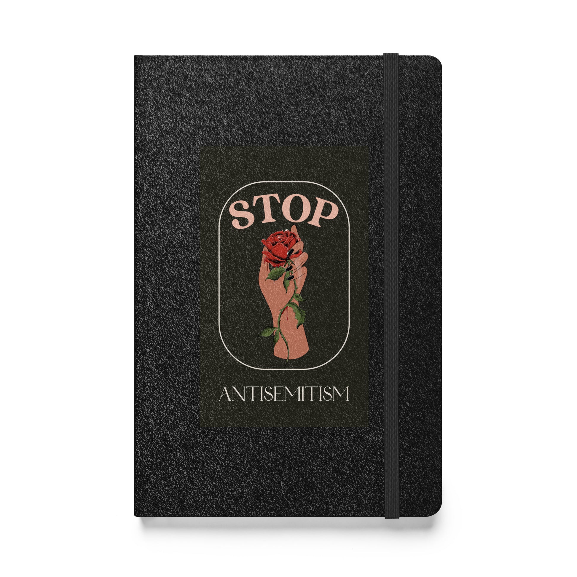 Stop Antisemitism | Plants & Flowers Edition | Hardcover Notebook Jouparty