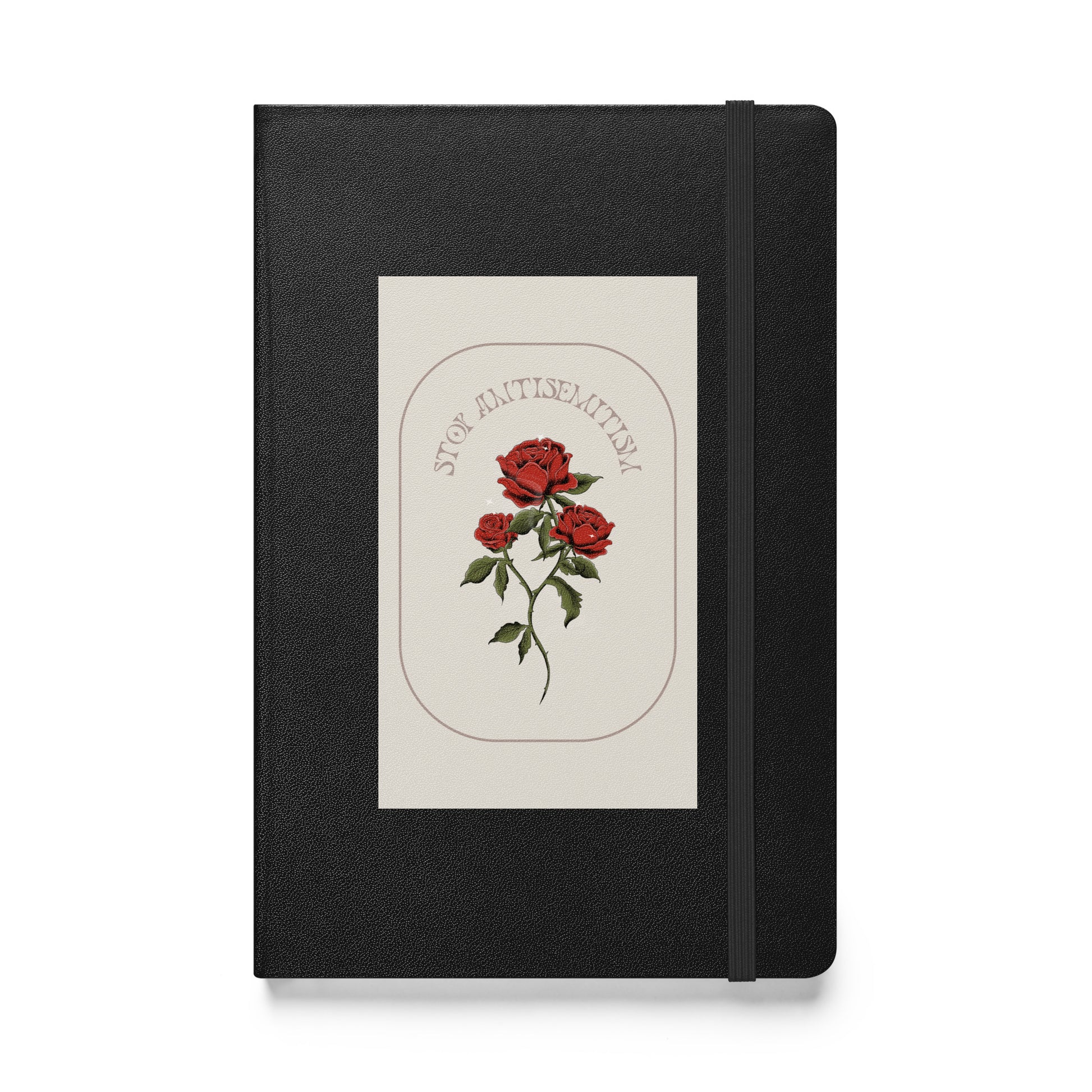 Stop Antisemitism | Plants & Flowers Edition | Hardcover Notebook Jouparty