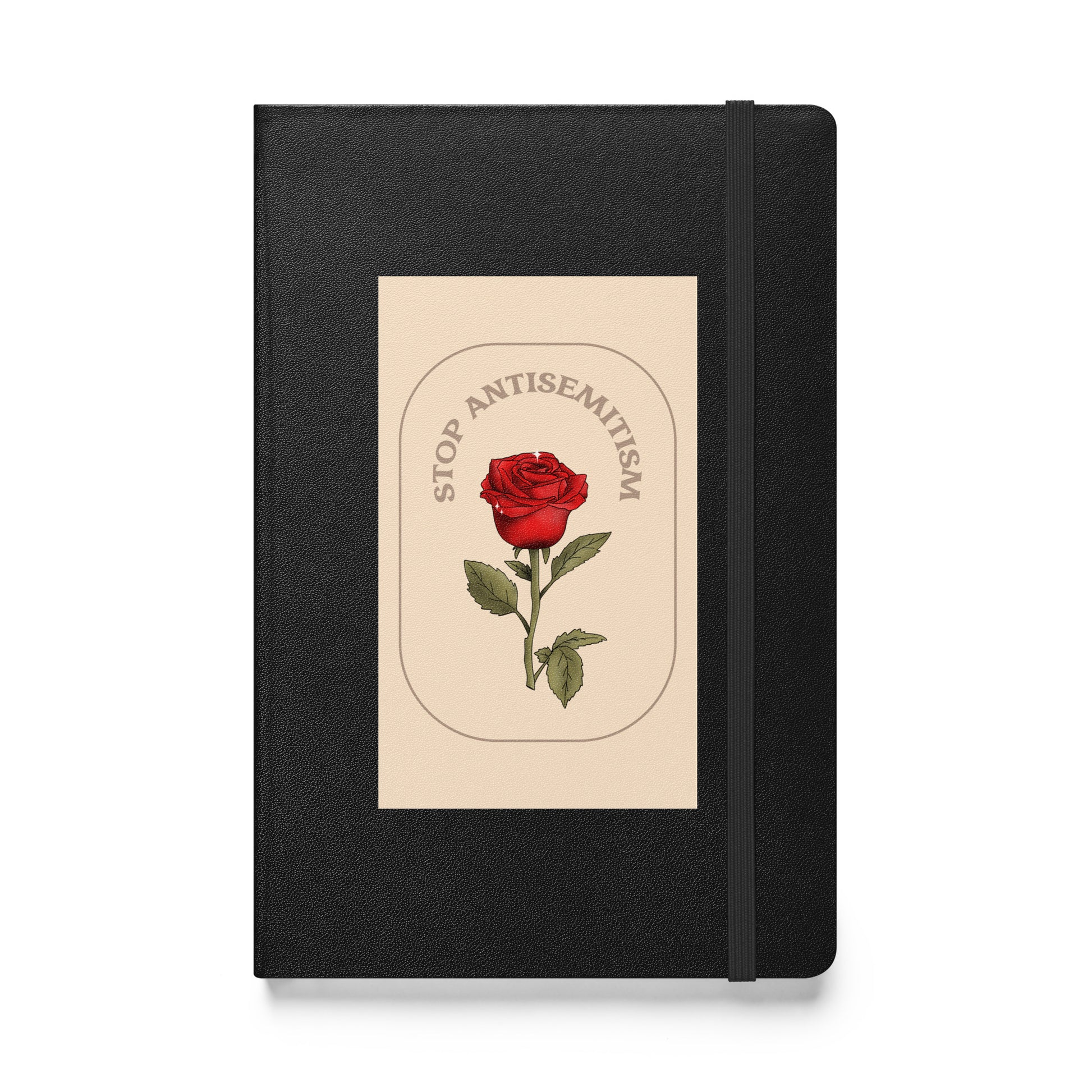 Stop Antisemitism | Plants & Flowers Edition | Hardcover Notebook Jouparty