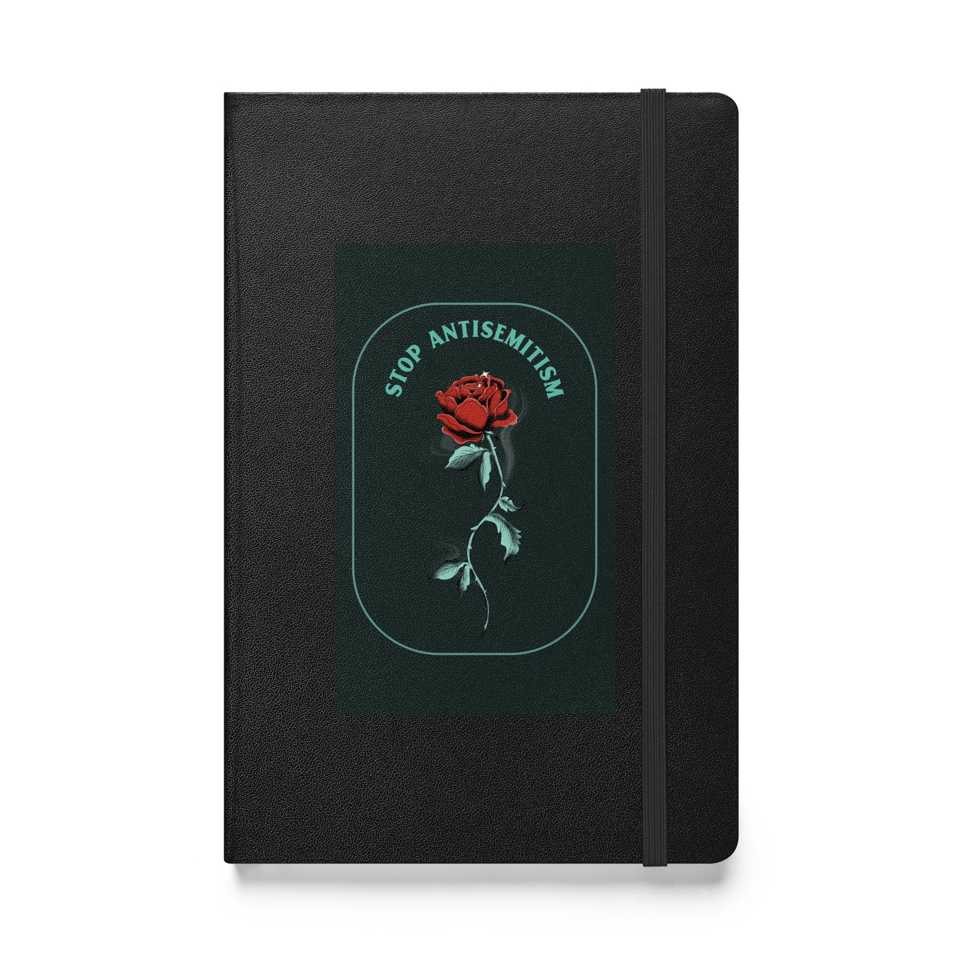 Stop Antisemitism | Plants & Flowers Edition | Hardcover Notebook Jouparty